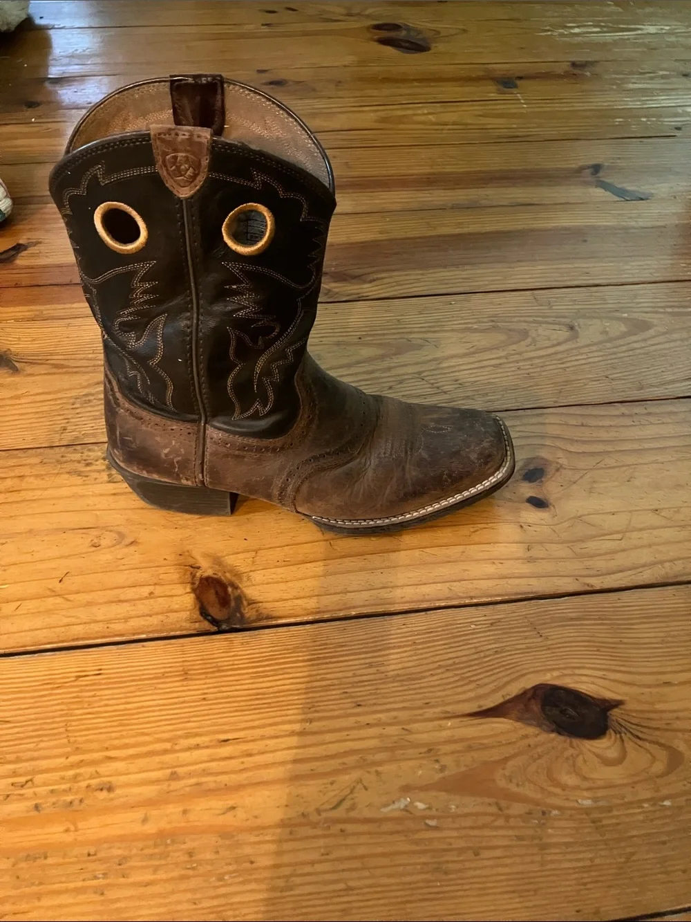 Ariat Brown Kids Cowboy Boots